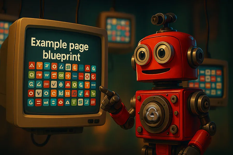 BMO-themed generative AI search interface on a digital screen