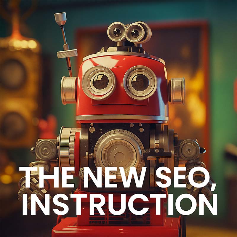 SEO in the present - the lead Robot Instructor